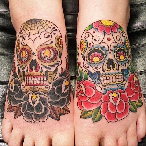 Ciencias Sociales Oso Hasta aquí 29 tatuajes inspirados en el Día de Muertos