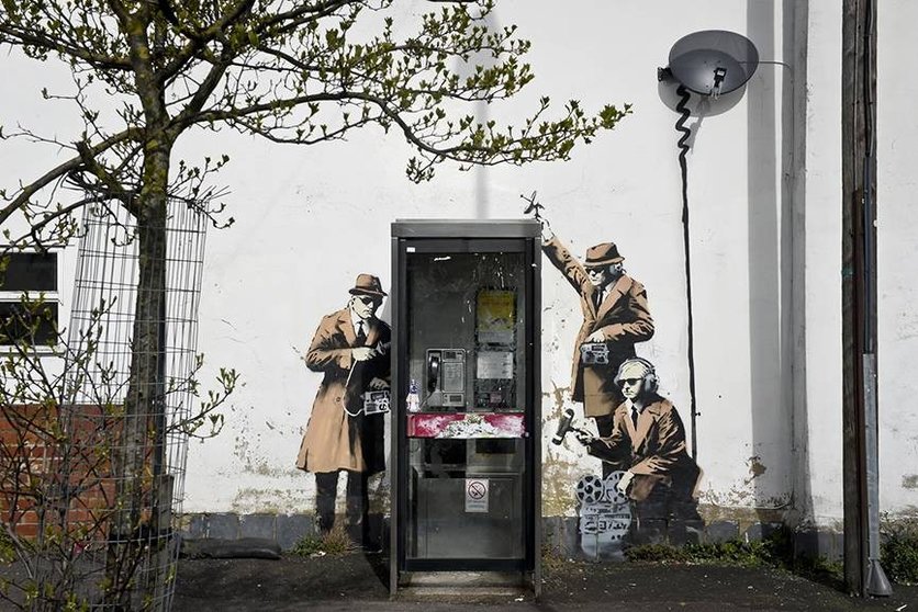 Banksy Spy Booth