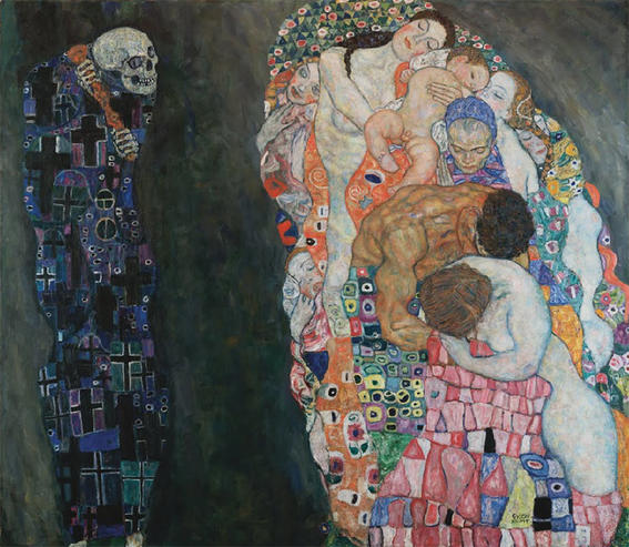 Pinturas de la muerte - Klimt