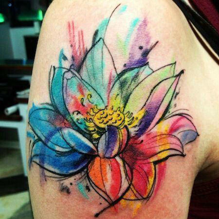 Tatuajes De La Flor Del Loto Significado Colores E Ideas