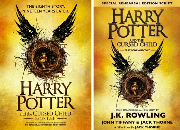 harry potter and the cursed child book cover