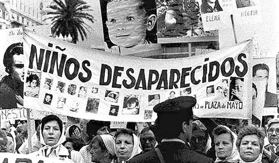 Resultado de imagen de niÃ±os robados dictadura argentina