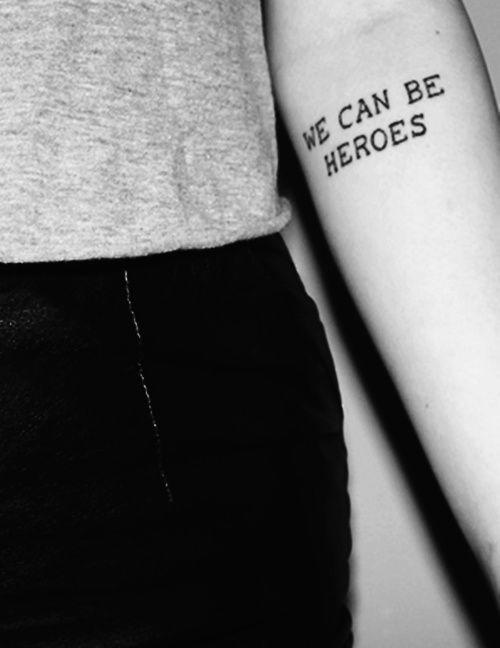 20 Lyrical Tattoos To Inspire The Soundtrack For Your Life ...