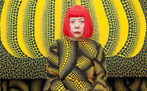 yayoi kusama artistas contemporaneos importantes