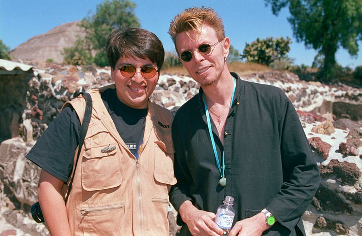 David Bowie and Aceves