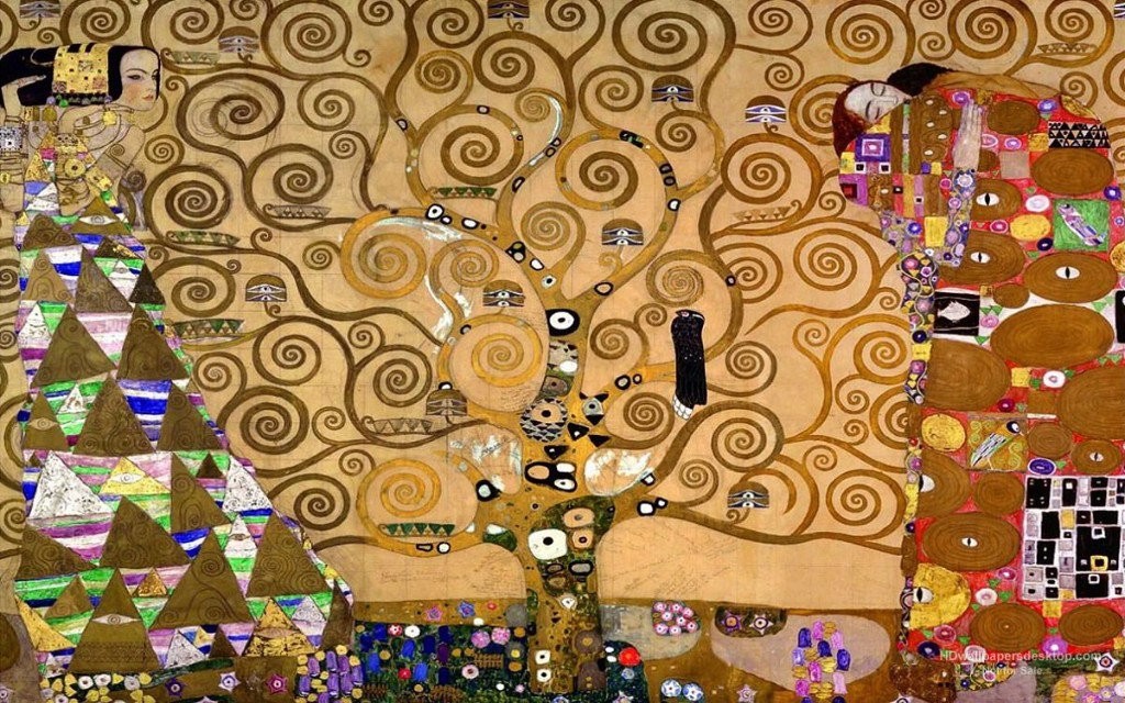paintings by Gustav Klimt tree of life