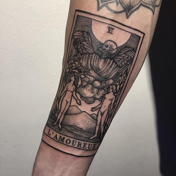 Diseños de tatuajes inspirados en el tarot - Diseño