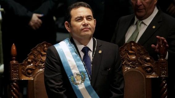 corrupcion en la familia del presidente de guatemala