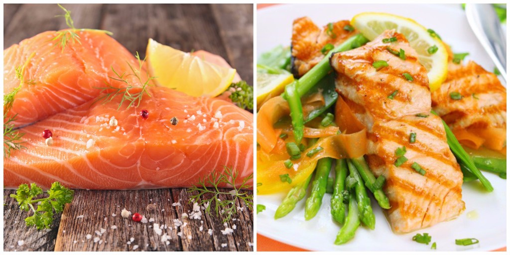 alimentos que mejoran la apariencia fisica salmon