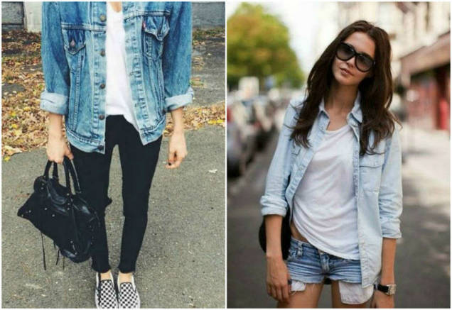 denim on denim outfits