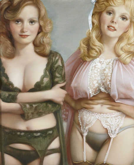 John Currin Porn Paintings - Grotesque Paintings That Show Our Conceptions About Porn ...