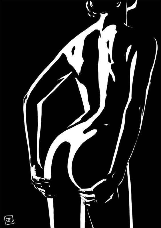 Giuseppe Cristiano art black and white