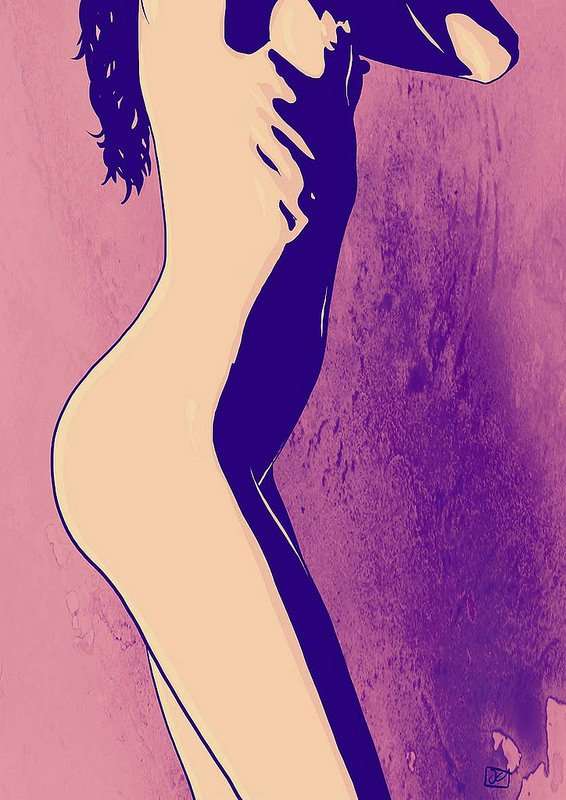 Giuseppe Cristiano art purple shadow