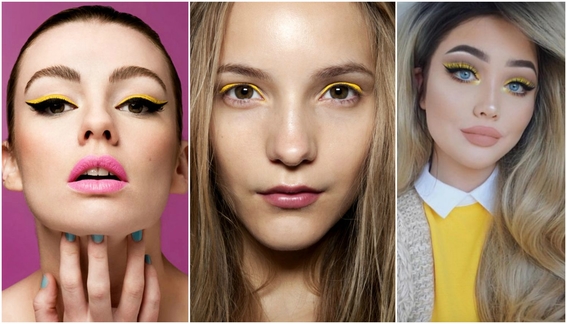 Αποτέλεσμα εικόνας για yellow eyeliner