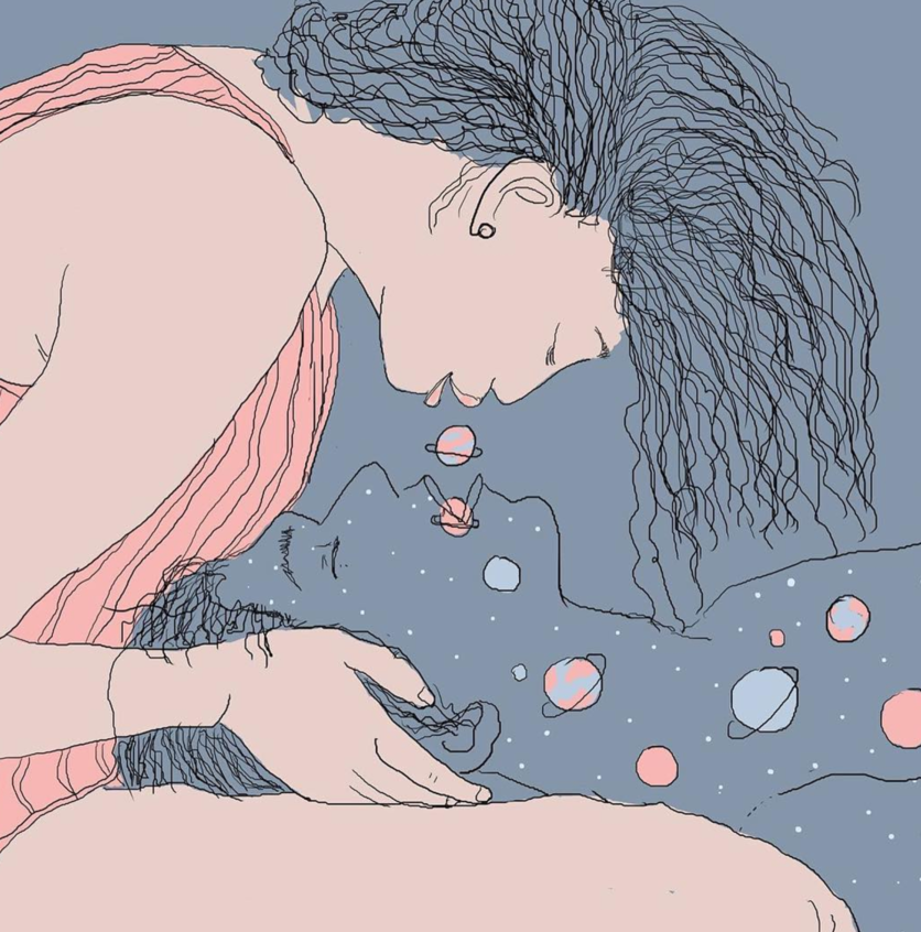 Ilustraciones de Lamiaa Ameen para recordar la historia de amor que tuvimos y me destrozó 8