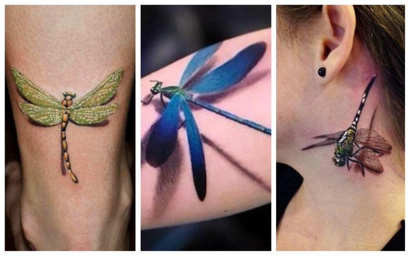 27 tatuajes de libélulas y su poderoso significado 9