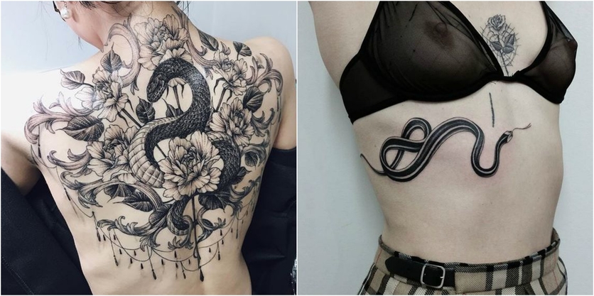 14 tatuajes de serpientes y su importante significado en ...