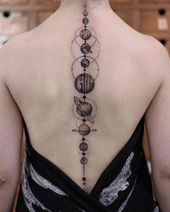 spine tattoo design ideas 14