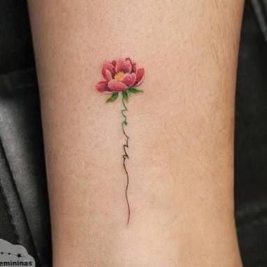 small flower tattoos 13