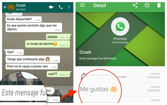 como hackear whatsapp ver mensajes eliminados 3