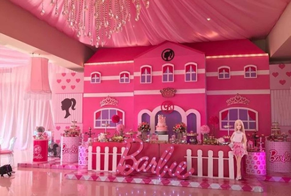 decoracion de cumpleaños de barbie