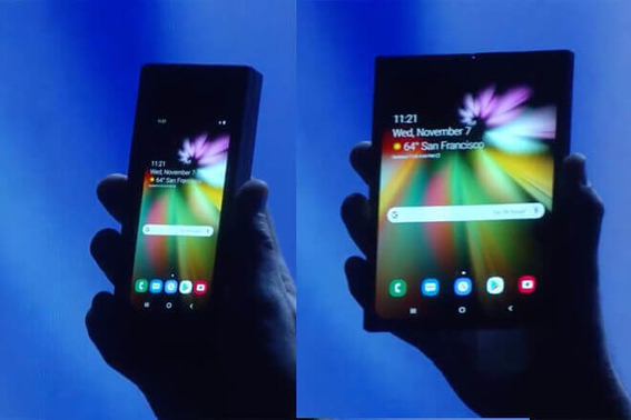 samsung presenta telefono con pantalla plegable sin revelar diseno 1