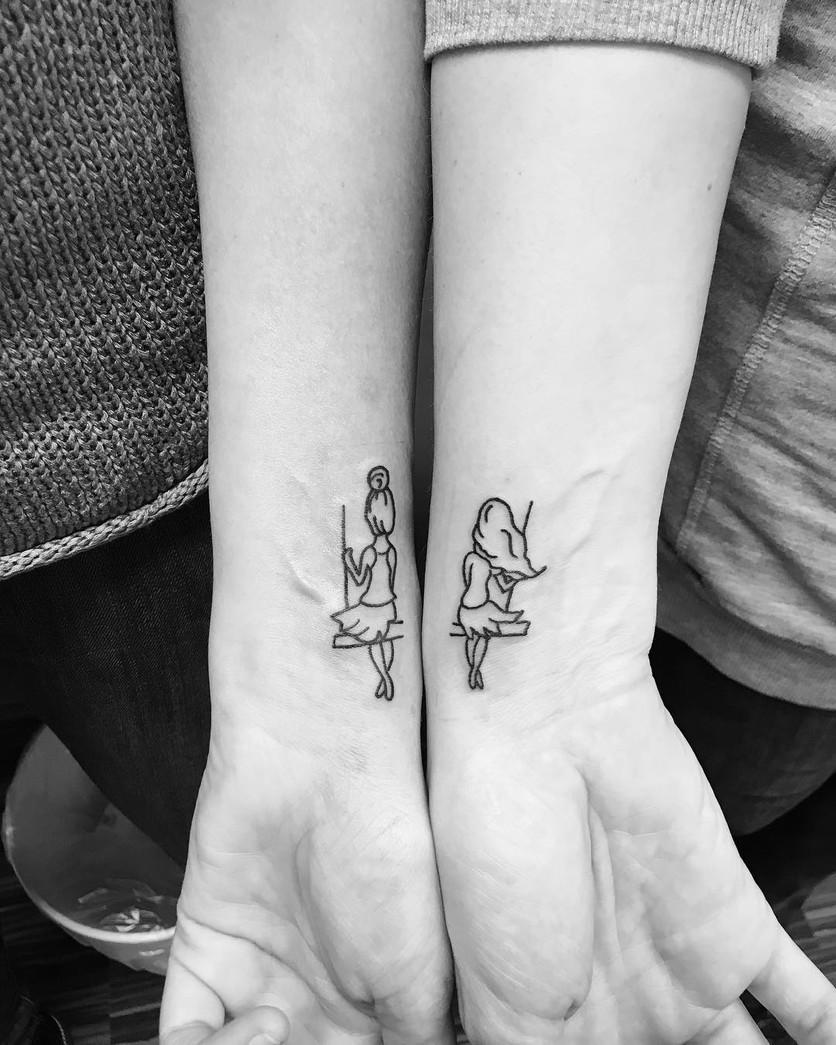 15 Best Friend Tattoos That Say You Believe In 