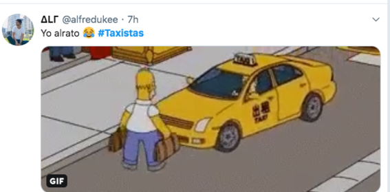 memes manifeestaciones taxistas 17