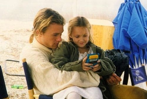 photos of heath ledger movies behind the scenes
