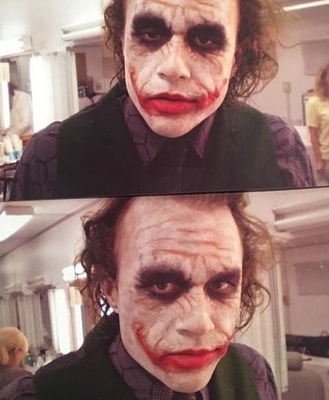 photos of heath ledger movies behind the scenes