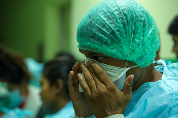 las poderosas imagenes de medicos en la india un pais azotado por el covid19 5