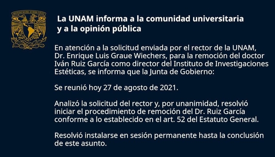 Feminicidios son acto de amor': UNAM inicia remoción de director del IIE -  mexico