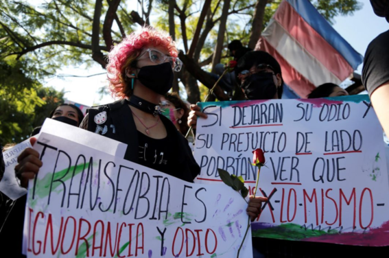 contingentes trans y lgbt salieron a las calles de la ciudad de mexico para protestar contra la discriminacion y transfobia 1