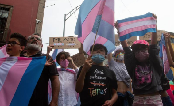 contingentes trans y lgbt salieron a las calles de la ciudad de mexico para protestar contra la discriminacion y transfobia 2