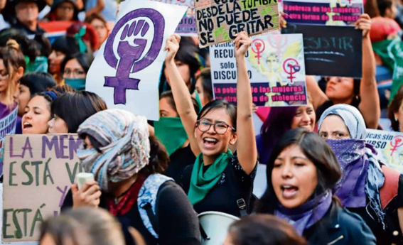 colectivos feministas salen a las calles para exigir que no sean castigadas por defenderse de sus agresores 1