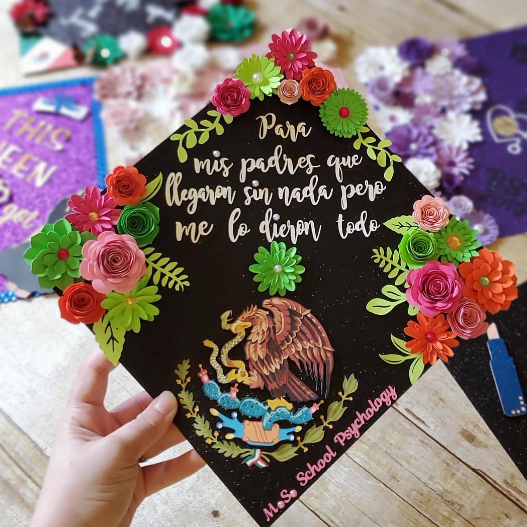 16 Photos Of Graduation Caps That Celebrate The Greatness Of Immigrant Parents