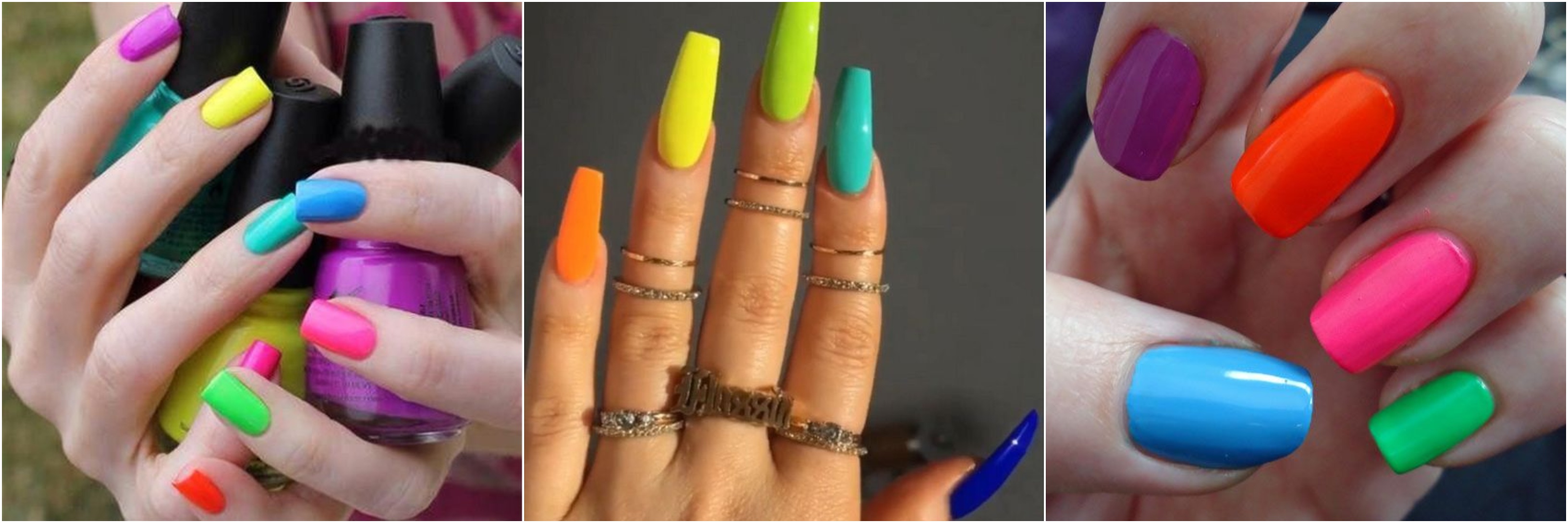 Neon Nails 8 Ways To Embrace The Trend While Keeping It Simple