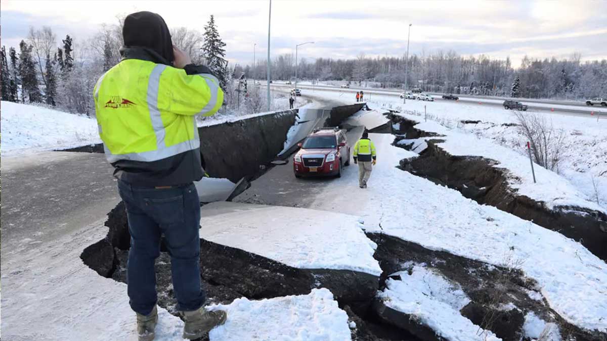 Imagenes Del Terremoto De 7 8 En Alaska Activan Alerta De Tsunami Mundo