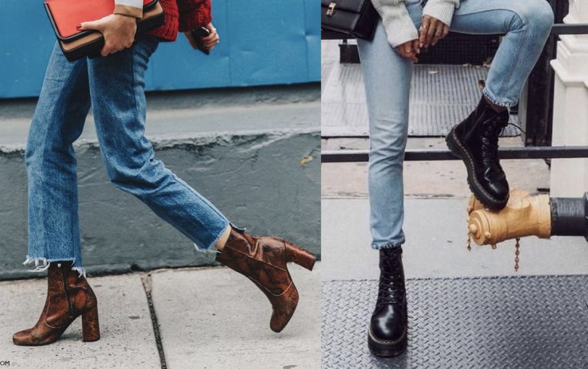 La manera correcta de usar jeans con botas para no verte chaparrita