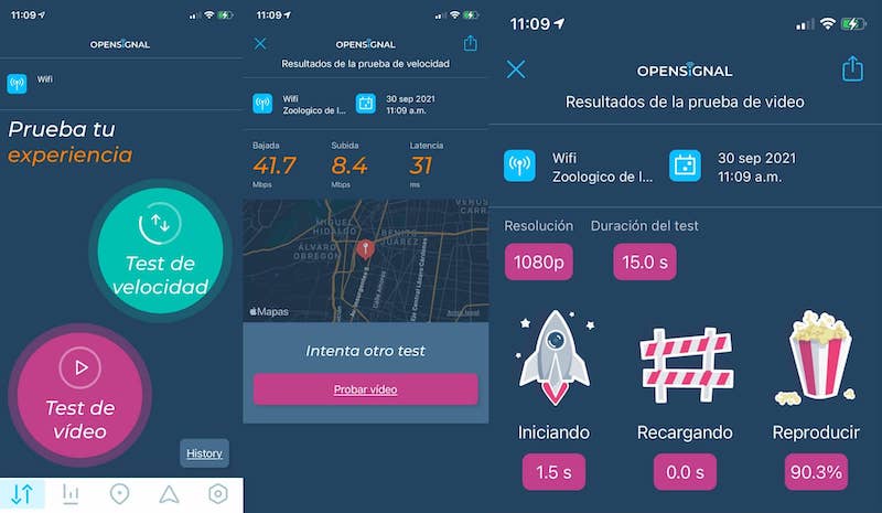 Aplicación de Open Signal