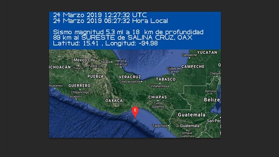 Se registran 12 sismos con epicentro en Oaxaca - mexico