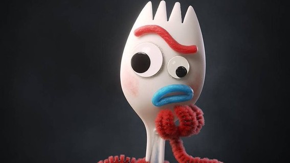 forky peluche disney