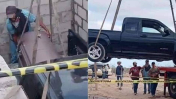 tras ser sepultado junto a su camioneta un hombre se viralizo en redes sociales