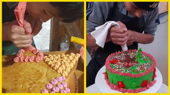 el nino de 10 anos vende pasteles para pagar sus cirugias